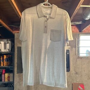 Sonoma Light Gray Polo Shirt